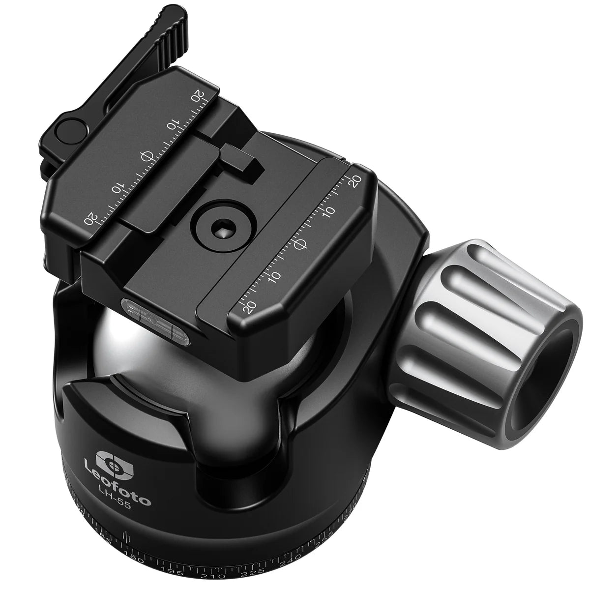 Leofoto LH-LSC Lever-Release Hybrid Clamp Ball Head for Shooting/Hunting