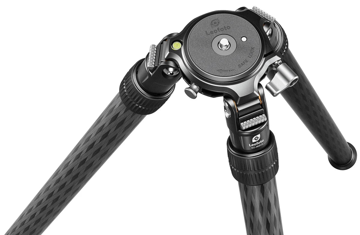 Leofoto SO-362CX Inverted Outdoors Series Carbon Fiber Tripod with 75mm Bowl + Platform