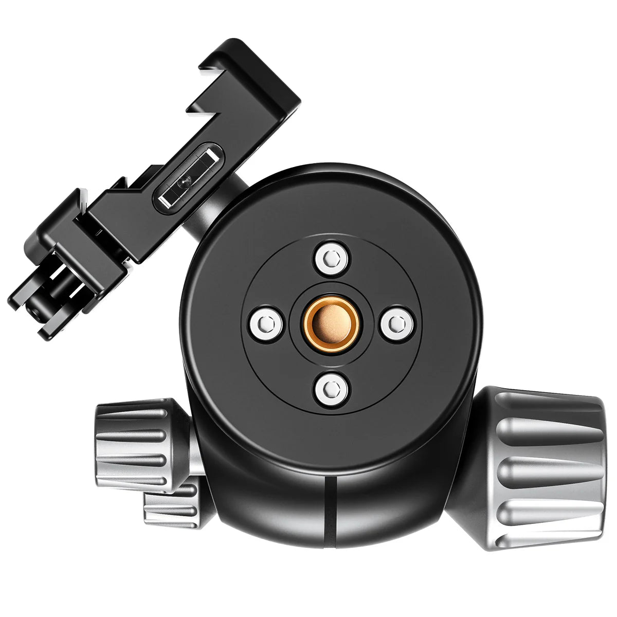 Leofoto LH-LSC Lever-Release Hybrid Clamp Ball Head for Shooting/Hunting