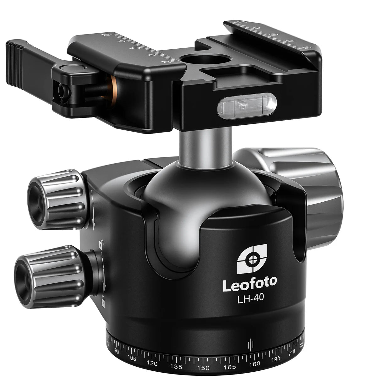 Leofoto LH-LSC Lever-Release Hybrid Clamp Ball Head for Shooting/Hunting