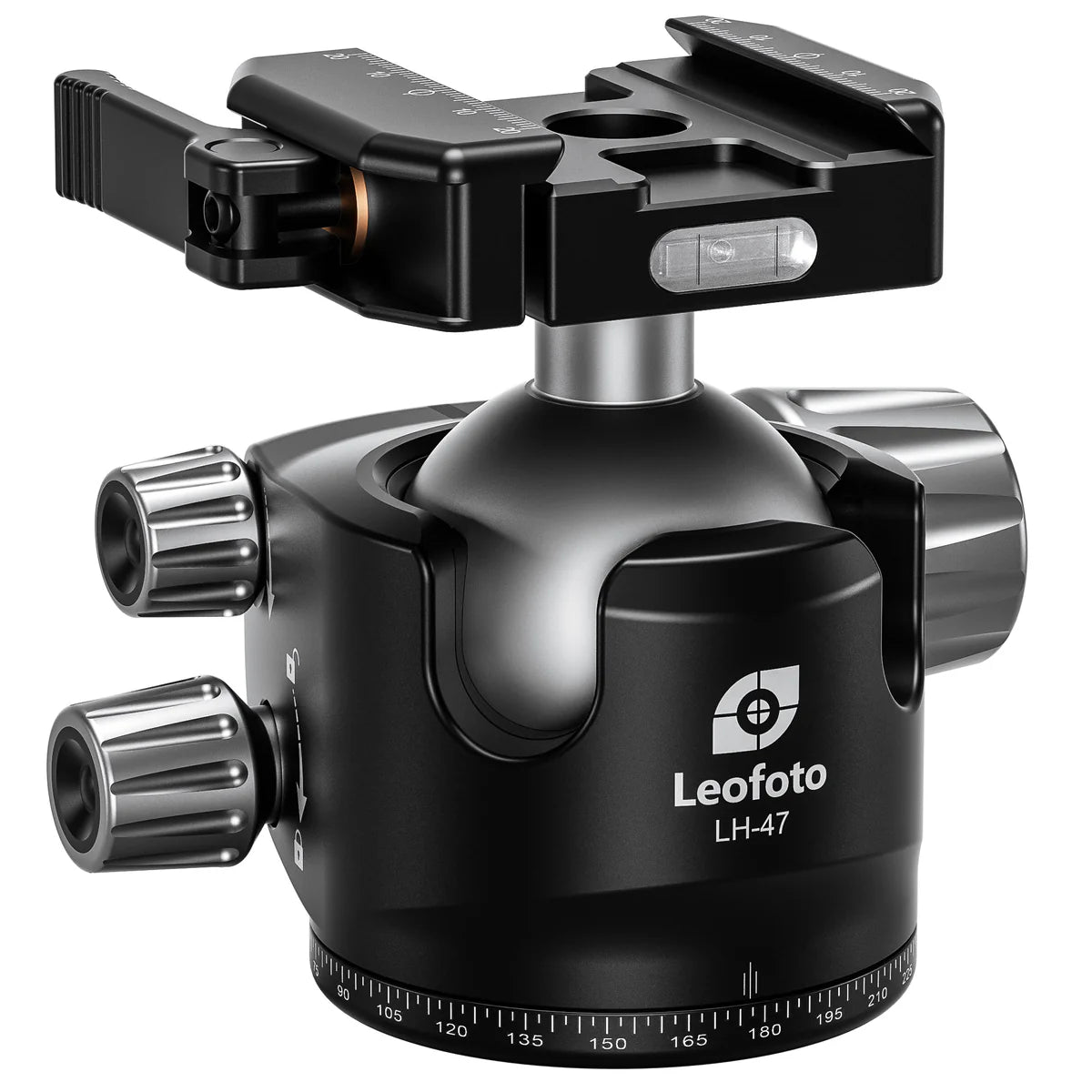 Leofoto LH-LSC Lever-Release Hybrid Clamp Ball Head for Shooting/Hunting