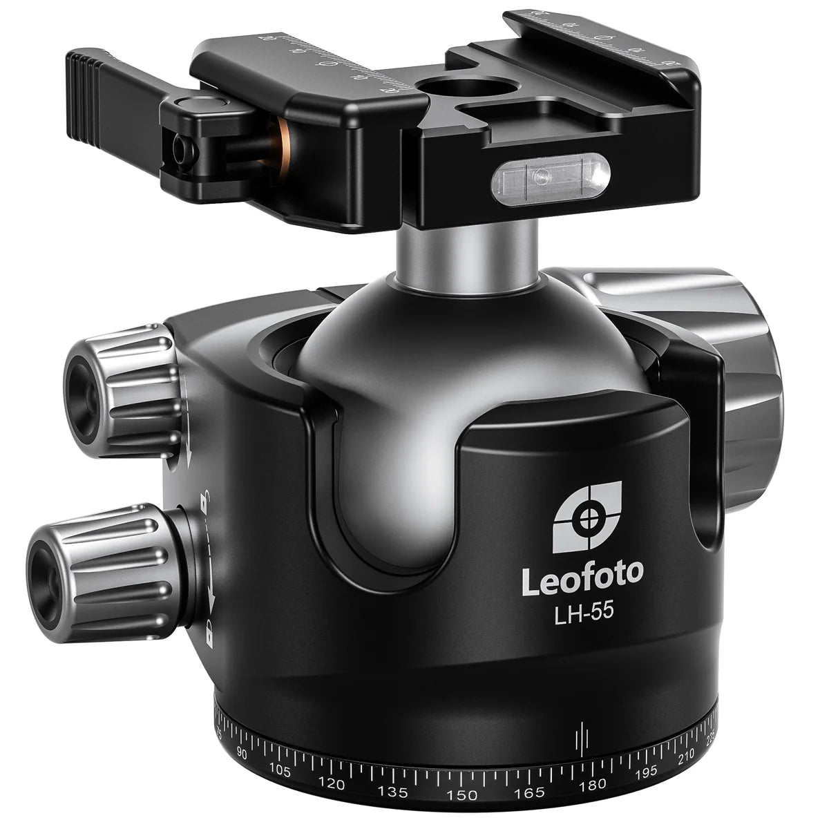 Leofoto LH-LSC Lever-Release Hybrid Clamp Ball Head for Shooting/Hunting